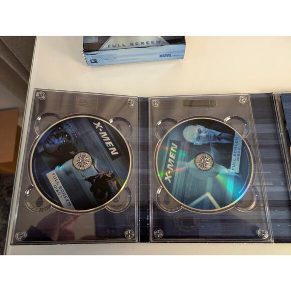 X-Men Collection Feature 4-DVD Set 2003 Marvel Hugh Jackman X2 Extras Movie - Picture 5 of 8